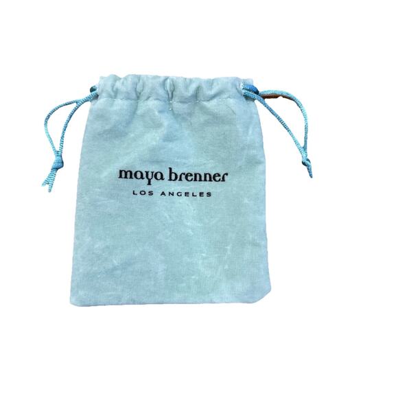 Maya Brenner Necklace Or Earing Pouch From Designer In LA NEW - Picture 1 of 2